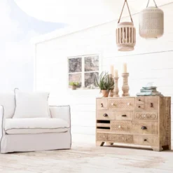Authentiek Dressoir -BEPUREHOME Winkel authentiek dressoir kare design puro 03