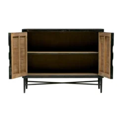 BePureHome Vintage Dressoir Zwart Hout -BEPUREHOME Winkel bepure bequest vintage dressoir zwart hout 04