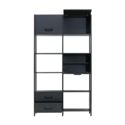 BePureHome Moderne Vakkenkast Mat Zwart -BEPUREHOME Winkel bepure legacy moderne vakkenkast mat zwart 03