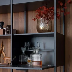 BePureHome Moderne Vakkenkast Mat Zwart -BEPUREHOME Winkel bepure legacy moderne vakkenkast mat zwart 08