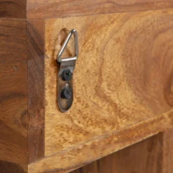 BePureHome Hangend Nachtkastje Van Hout -BEPUREHOME Winkel bepurehome boudoir hangend nachtkastje van hout bruin 04 1