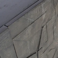 BePureHome Zwart Dressoir Houtsnijwerk -BEPUREHOME Winkel bepurehome counter zwart dressoir houtsnijwerk 06