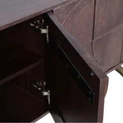 BePureHome Dressoir Mangohout Walnoot 15 BePureHome Dressoir Mangohout Walnoot -BEPUREHOME Winkel bepurehome draw dressoir mangohout walnoot 06