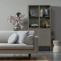 BePureHome Vitrinekast Champagne -BEPUREHOME Winkel bepurehome fossil vitrinekast champagne 03