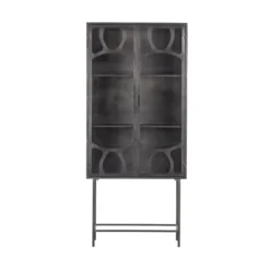 BePureHome Metalen Vitrinekast