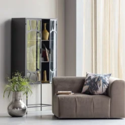 BePureHome Metalen Vitrinekast -BEPUREHOME Winkel bepurehome gracious metalen vitrinekast 08