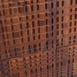 BePureHome Wandkast Walnoot Met Zwart -BEPUREHOME Winkel bepurehome nuts houten wandkast walnoot zwart 06