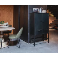 BePureHome IJzeren Wandkast Zwart -BEPUREHOME Winkel bepurehome wish ijzeren wandkast zwart 3