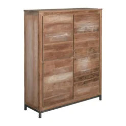 Bergkast Teakhout -BEPUREHOME Winkel bergkast teakhout tower living venetie 01