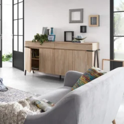 Design Dressoir Licht Acaciahout -BEPUREHOME Winkel design dressoir laforma disset 08