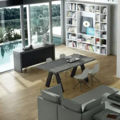 Dressoir Betonlook Met Deuren En Laden -BEPUREHOME Winkel dressoir betonlook tundo antenor 2d 01 800x800 1