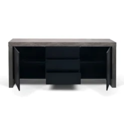 Dressoir Betonlook Met Deuren En Laden -BEPUREHOME Winkel dressoir betonlook tundo antenor 2d 06 800x800 1