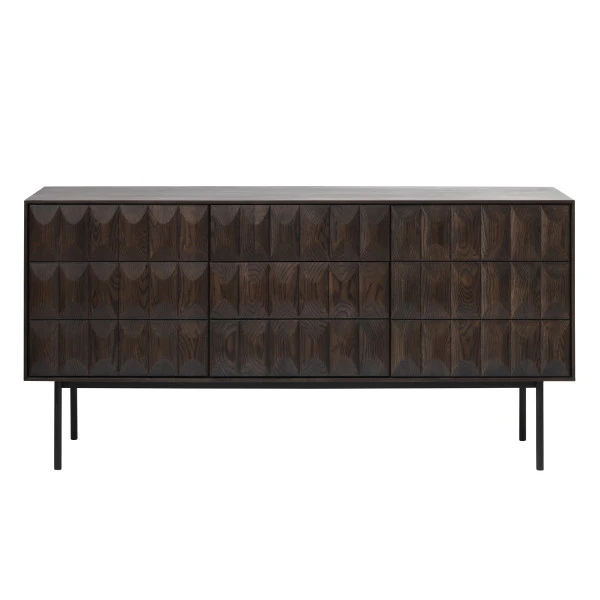 Dressoir Kast Donkerbruin 5 Dressoir Kast Donkerbruin - Afbeelding 3