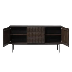 Dressoir Kast Donkerbruin 10 Dressoir Kast Donkerbruin -BEPUREHOME Winkel dressoir kast donkerbruin bodio curb 04