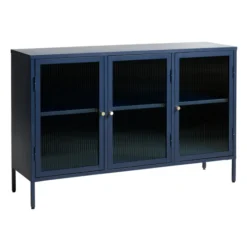 Dressoir Met Ribbelglas -BEPUREHOME Winkel dressoir met ribbelglas bodio blink 02