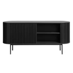 Dressoir Zwart -BEPUREHOME Winkel dressoir zwart bodio togo 04
