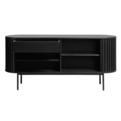 Dressoir Zwart -BEPUREHOME Winkel dressoir zwart bodio togo 05