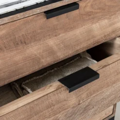 Teak Boekenkast Met Lades -BEPUREHOME Winkel dtp home cosmo teak boekenkast met lades 01