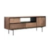 Tv-meubel Teak Hout -BEPUREHOME Winkel dtp home metropole modern tv meubel teak hout 014