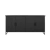 Groot Dressoir Zwart Teak -BEPUREHOME Winkel dtp home timeless black zwart dresoir beam no. 1 01
