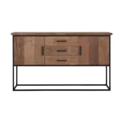Teak Dressoir Industrieel Design -BEPUREHOME Winkel dtp home timeless dresoir beam no. 2 01