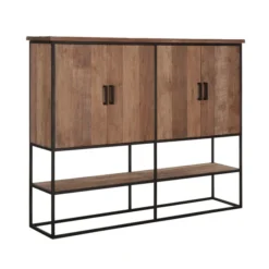 Bergkast Teakhout Large -BEPUREHOME Winkel dtp home timeless wandkast beam groot 01