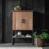 Bergkast Teakhout Small -BEPUREHOME Winkel dtp home timeless wandkast beam smal 01