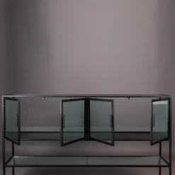 Dressoir Met Ribbel Glas -BEPUREHOME Winkel dutchbone boli dressoir met ribbelglas 05