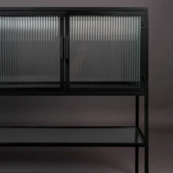 Dressoir Met Ribbel Glas -BEPUREHOME Winkel dutchbone boli dressoir met ribbelglas 06