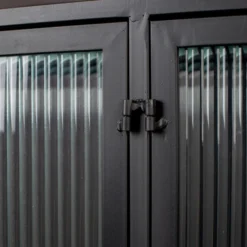 Dressoir Met Ribbel Glas -BEPUREHOME Winkel dutchbone boli dressoir met ribbelglas 09