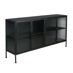 Ribbelglas Dressoir -BEPUREHOME Winkel dutchbone boli ribbelglas dressoir 3