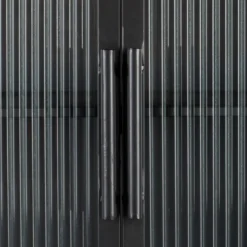 Ribbelglas Vitrinekast -BEPUREHOME Winkel dutchbone boli ribbelglas vitrinekast 6