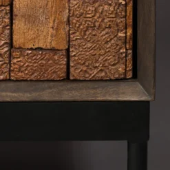 Smal Dressoir Houtsnijwerk -BEPUREHOME Winkel dutchbone chisel mangohout dressoir met snijwerk 07