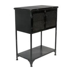 Laag Kastje Zwart Metaal 13 Laag Kastje Zwart Metaal -BEPUREHOME Winkel dutchbone denver lage zwart metalen wandkast 05