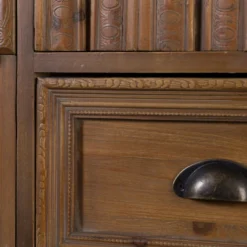 Vintage Wandkast Hout -BEPUREHOME Winkel dutchbone jove antieklook wandkast vurenhout 05