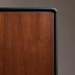 Vintage Dressoir Donker Hout -BEPUREHOME Winkel dutchbone juju bruin houten dressoir 05