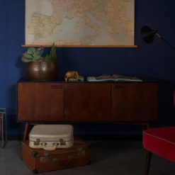 Vintage Dressoir Donker Hout -BEPUREHOME Winkel dutchbone juju bruin houten dressoir 08