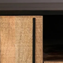 Tv-meubel Design Hout -BEPUREHOME Winkel dutchbone nairobi massief houten tv meubel 06