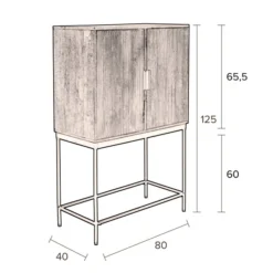 Mangohouten Kast Op Hoge Poten -BEPUREHOME Winkel dutchbone saroo mangohouten kast op hoge poten 10