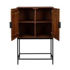Mangohouten Kast Op Hoge Poten -BEPUREHOME Winkel dutchbone saroo mangohouten kast op hoge poten 4