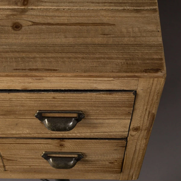 Brede Ladekast Vurenhout 8 Brede Ladekast Vurenhout - Afbeelding 6