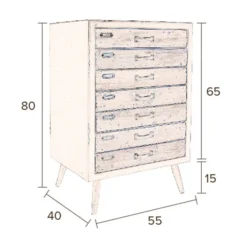 Halfhoge Ladekast -BEPUREHOME Winkel dutchbone sol halfhoge ladekast 10