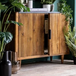 Retro Dressoir Mangohout 105 Cm -BEPUREHOME Winkel eleonora carter retro dressoir mangohout 105 cm 04 2