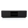 Zwart Tv-meubel Eiken 160 Cm -BEPUREHOME Winkel eleonora helsinki zwart tv meubel eiken 160 cm 01
