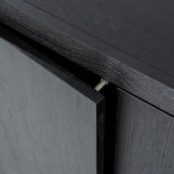 Zwart Tv-meubel Eiken 160 Cm -BEPUREHOME Winkel eleonora helsinki zwart tv meubel eiken 160 cm 05