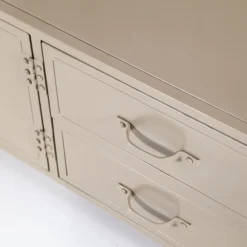 Tv-meubel Zandkleurig Ijzer 140 Cm -BEPUREHOME Winkel eleonora industrial tv meubel zandkleurig ijzer 140 cm 03