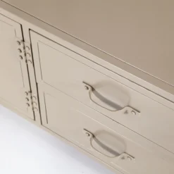 Zandkleur Dressoir Metaal -BEPUREHOME Winkel eleonora industrial zandkleur dressoir metaal 02