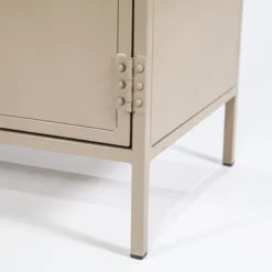 Zandkleur Dressoir Metaal -BEPUREHOME Winkel eleonora industrial zandkleur dressoir metaal 03