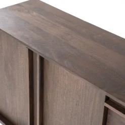 Dressoir Donker Mango Hout -BEPUREHOME Winkel eleonora jimmy dressoir donker mango hout 03