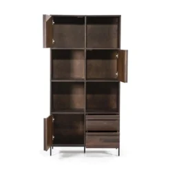 Kast Donker Mango Hout -BEPUREHOME Winkel eleonora jimmy kast donker mango hout 04